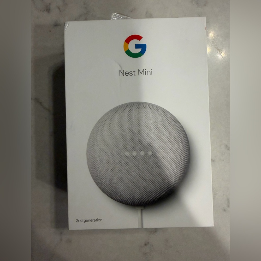 NEW IN BOX Google Nest Mini 2nd generation